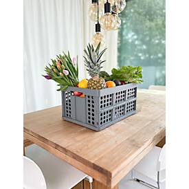 Klappbox für Klappmobil CLAX, 46 l, grau/schwarz