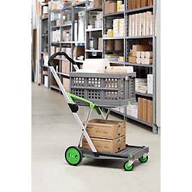 Klappmobil CLAX® inkl. Klappbox, 46 l, grau/grün