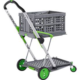 Klappmobil CLAX® inkl. Klappbox, 46 l, grau/grün