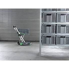 Klappmobil CLAX®, Volumen 46 l, ohne Box, grau/grün