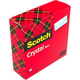 Klebeband Scotch® Crystal Tape "600", 19mm x 33m