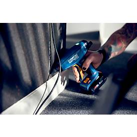 Klebepistole Rapid BGX500, LED-Anzeige, ergonomischer Griff, inkl. 2 Klebesticks, ohne Akku