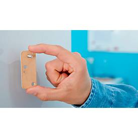 Klebeschraube tesa®, für Mauerwerk & Stein im Innen- & Außenbereich, Haftkraft bis 10 kg, ablösbar, viereckig, 2 Stück