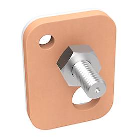 Klebeschraube tesa®, für Mauerwerk & Stein im Innen- & Außenbereich, Haftkraft bis 2,5 kg, ablösbar, viereckig, 2 Stück