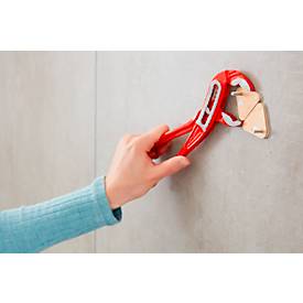 Klebeschraube tesa®, für Mauerwerk & Stein im Innen- & Außenbereich, Haftkraft bis 5 kg, ablösbar, dreieckig, 2 Stück