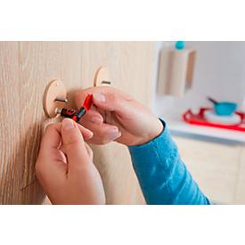 Klebeschraube tesa®, für Mauerwerk & Stein im Innen- & Außenbereich, Haftkraft bis 5 kg, ablösbar, rund, 2 Stück