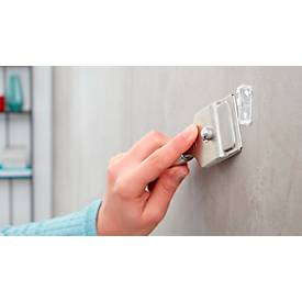 Klebeschraube tesa®, für Mauerwerk & Stein im Innen- & Außenbereich, Haftkraft bis 5 kg, ablösbar, viereckig, 2 Stück