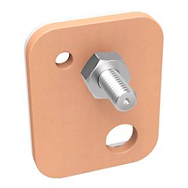 Klebeschraube tesa®, für Mauerwerk & Stein im Innen- & Außenbereich, Haftkraft bis 5 kg, ablösbar, viereckig, 2 Stück