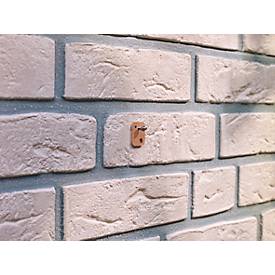 Klebeschraube tesa®, für Mauerwerk & Stein im Innen- & Außenbereich, Haftkraft bis 5 kg, ablösbar, viereckig, 2 Stück