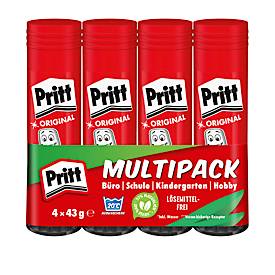 Klebestift PRITT, 4-er Pack, 43 g pro Stift