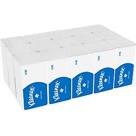 Kleenex® Falthandtücher Ultra Interfold 6789, 2-lagig, Zick-Zack-Falzung, 217 x 210 mm, 2790 Blatt, hochweiß