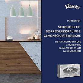 Kleenex® Kosmetiktücher 8815, 2-lagig, weiß, 40 Boxen mit je 100 Tüchern