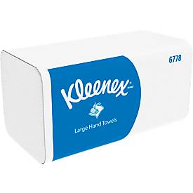 Kleenex® Ultra Hygiene-Formathandtücher Interfold 6778, 2-lagig, V-Faltung, 15 Pack á 124 Tücher, weiß