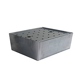 Kleingebindewanne CEMO Q30, Stahl, 30 l Auffangvolumen, L 460 x B 435 x H 170 mm