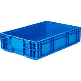 Kleinladungsträger RL-KLT 6147, Polypropylen, B 600 x T 400 mm, bis 20 kg, blau