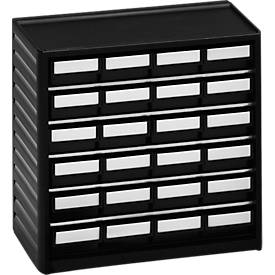 Kleinteilmagazin 291 ESD, 24 Schubladen