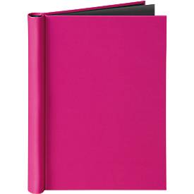 Klemmbinder VELOCOLOR®, für Formate DIN A4, mit Klemmfeder, max. 150 Blatt, pink