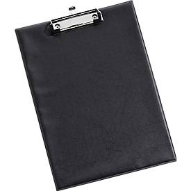 Klemmbrett, DIN A4, Kunststoff, mit Aufhängöse, schwarz