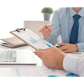 Klemmbrett Maul, Format A4, Klemmweite 8 mm, Kork naturbelassen, auch zum Aufhängen