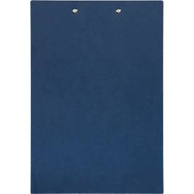 Klemmbrett Maul MAULbalance, A4-Hochformat, Klemmweite 8 mm, individualisierbar, aufhängbar, L 325 x B 225 x H 14 mm, Karton, recycelbar, blau