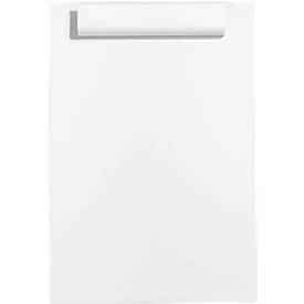 Klemmbrett MAUL, mit Aufhängöse, DIN A4 hoch, B 220 x H 330 mm, Kunststoff, weiß