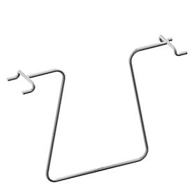 Klemmbügel, für Variabo Freiarmregal, T 300 mm