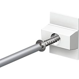 Klemmleiste Maulgrip, Aluminium, B 50 x L 1.000 mm, Belastbarkeit 4kg/100 cm, Papier ab 80 g/m²