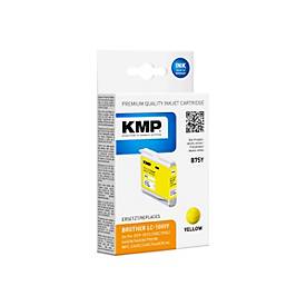 KMP B75Y - 5.5 ml - Gelb - kompatibel - Tintenpatrone (Alternative zu: Brother LC1000Y) - für Brother DCP-350, 353, 357,