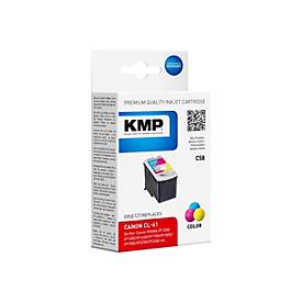 KMP C58 - Farbe (Cyan, Magenta, Gelb) - Tintenpatrone (Alternative zu: Canon CL-41, Canon 0617B001)