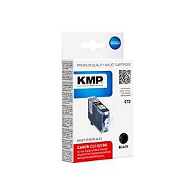 KMP C73 - 9 ml - Schwarz - kompatibel - Tintenpatrone (Alternative zu: Canon 2933B001, Canon CLI-521BK) - für Canon PIXM