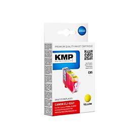 KMP C85 - Gelb - Tintenpatrone (Alternative zu: Canon CLI-526Y, Canon 4543B001)