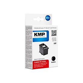 KMP C87 - Schwarz - Tintenpatrone (Alternative zu: Canon 5222B005, Canon PG-540XL)