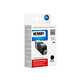 KMP C89 - Schwarz - Tintenpatrone (Alternative zu: Canon PGI-550PGBK XL, Canon 6431B001)