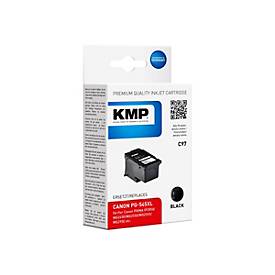 KMP C97 - Hohe Ergiebigkeit - Schwarz - Tintenpatrone (Alternative zu: Canon PG-545XL, Canon 8286B001)