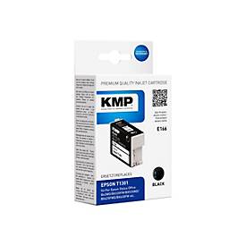 KMP E166 - 25 ml - Hohe Ergiebigkeit - Schwarz - kompatibel - Tintenpatrone (Alternative zu: Epson C13T13014010, Epson T