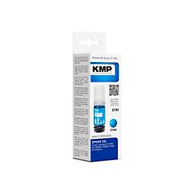 KMP E183 - 70 ml - Cyan - kompatibel - Nachfülltinte - für Epson EcoTank ET-15000, 2750, 2751, 2756, 2850, 2851, 2856, 3