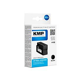 KMP H100 - Schwarz - Tintenpatrone (Alternative zu: HP 950XL, HP CN045AE)