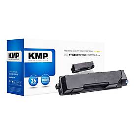 KMP K-T77 - Schwarz - Tonerpatrone (Alternative zu: Kyocera TK-1160, Kyocera 1T02RY0NL0)