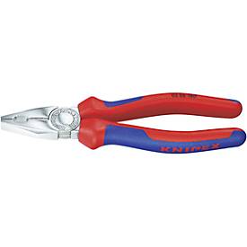 KNIPEX Kombizange 180 mm Kopf verchr.