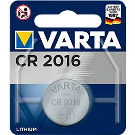 Knopfzelle VARTA Professional Electronics CR2016, Spannung 3 V, Lithium, 1 Stück