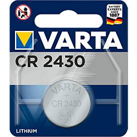 Knopfzelle VARTA Professional Electronics CR2430, Spannung 3 V, Lithium, 1 Stück