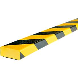Knuffi® Flächenschutz Typ D, 1-m-Stück, gelb/schwarz, magnetisch