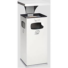 Kombi-Ascher B32, m. Dach, inkl. Inneneinsatz, weiß