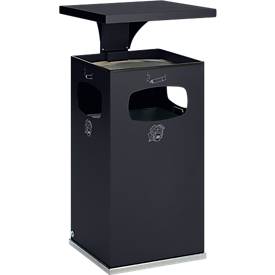 Kombi-Ascher B42, m. Dach, inkl. Inneneinsatz, anthrazit