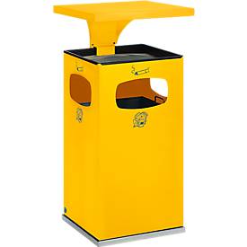 Kombi-Ascher B42, m. Dach, inkl. Inneneinsatz, gelb