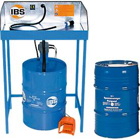 Kombination Teilereinigungsgerät Typ BK und Spezialreiniger