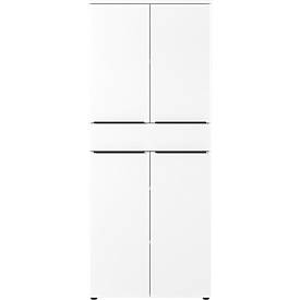 Kombischrank Porto, 1 Schublade, 4 Türen und 3 Einlegeböden, 4 OH, B 810 x T 400 x H 1970 mm, weiß