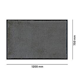 Komfort-Matte, anthrazit, 750 x ca. 1200 mm
