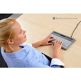 Kompakttastatur S-board 840 Design USB, QWERTZ, auch mobil nutzbar