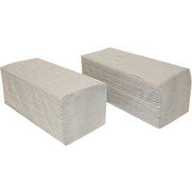 Komplettangebot Klappmobil CLAX®, 2 Etagen, bis 60 kg, 46 l Klappbox, grau/petrol + gratis 5000 x Schäfer Shop Pure Papierhandtücher, 1-lagig, natur